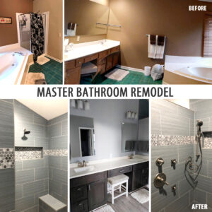 Master Bathroom Remodel Before And After 300x300
