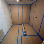 master bath remodel - during constrcution