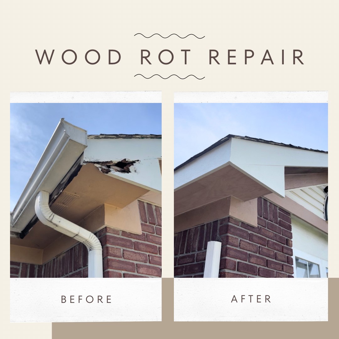 wood rot-before-after