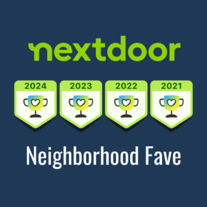 nextdoor neighborhood fave logo for general contractor
