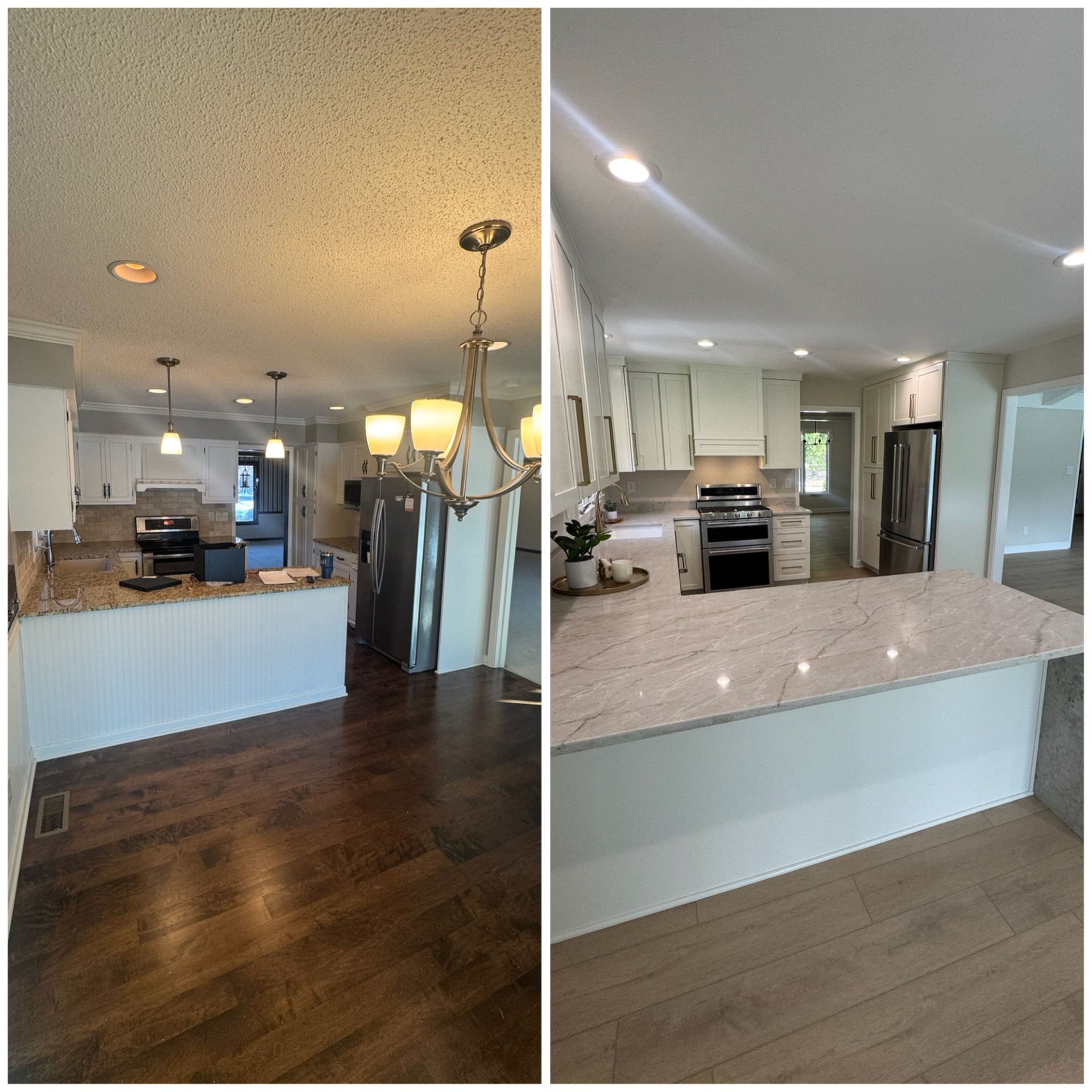 Before & After Kitchen Remodel 2025