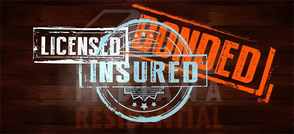 Licensed Bonded Insured