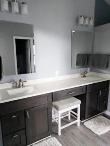 Master Bath After Remodel Vanity