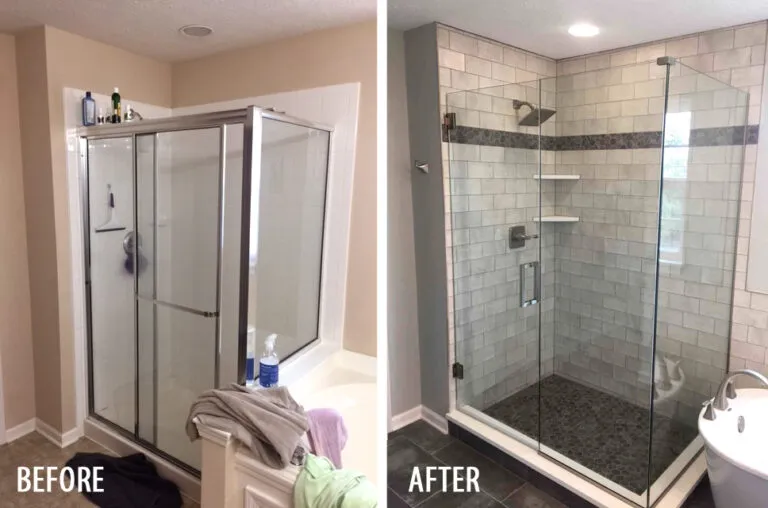 SHOWER Before After