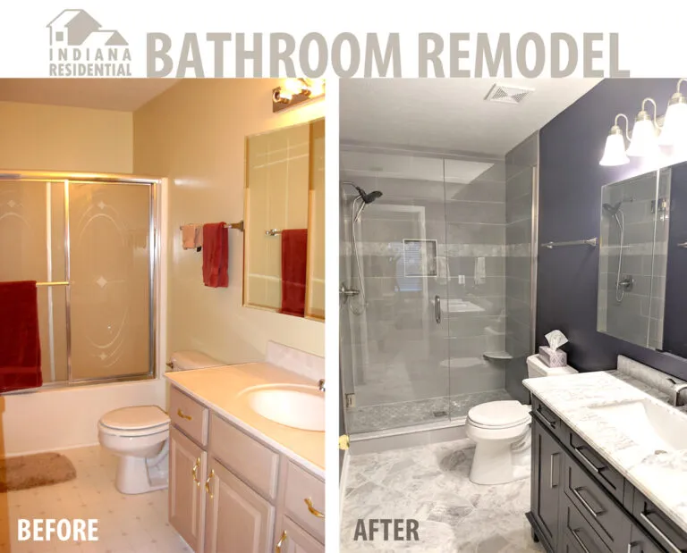 Bathroom Before After
