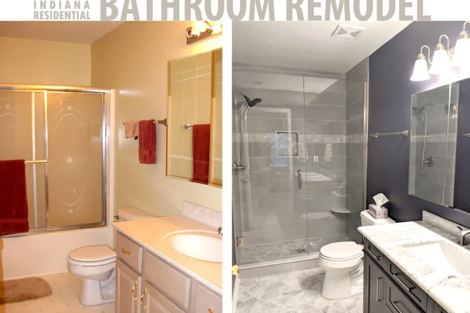 Bathroom Before After