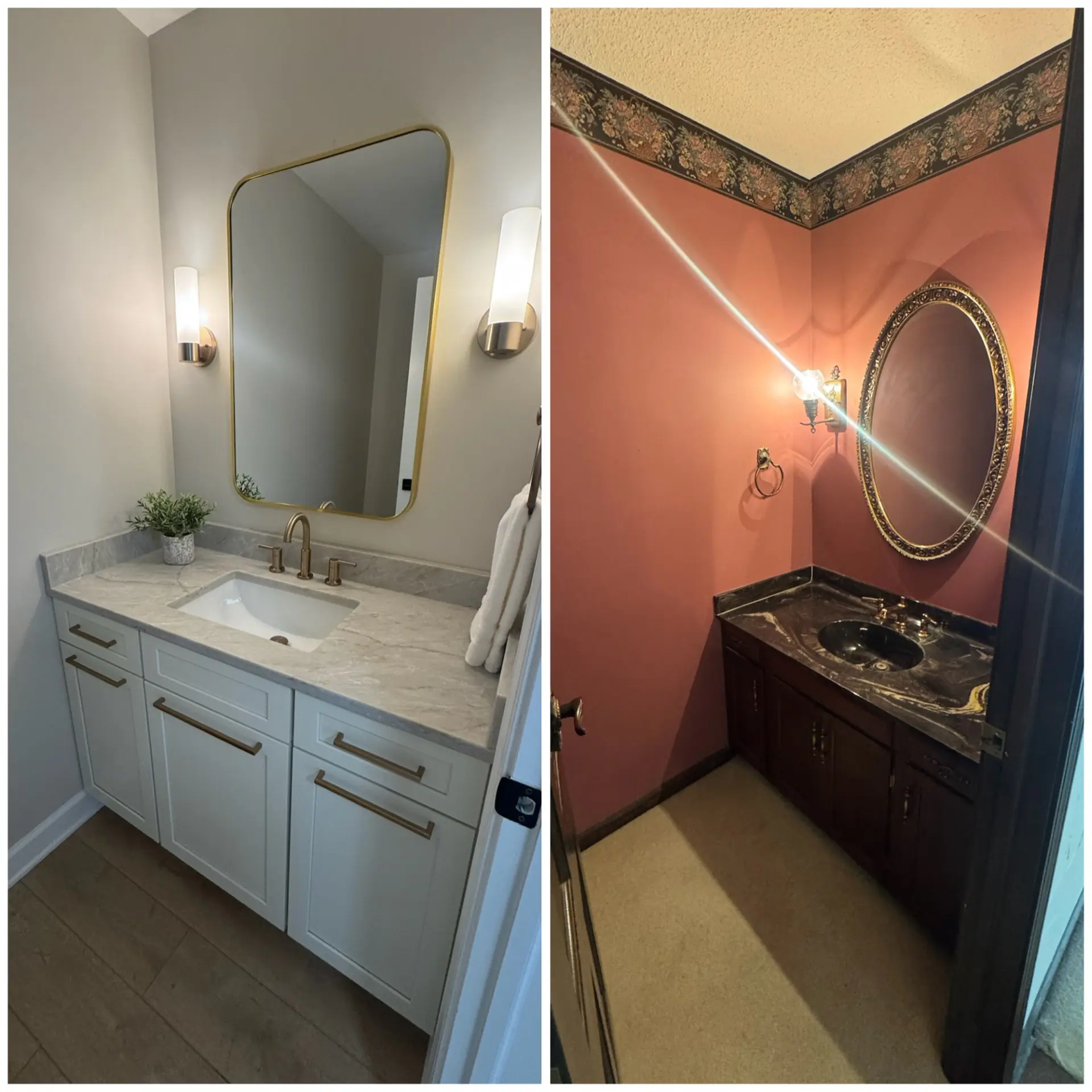 Before & After Bathroom Remodel